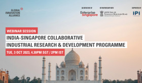 [Webinar] India-Singapore Collaborative Industrial Research & Development Programme